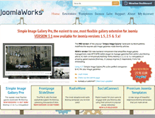 Tablet Screenshot of joomlaworks.net